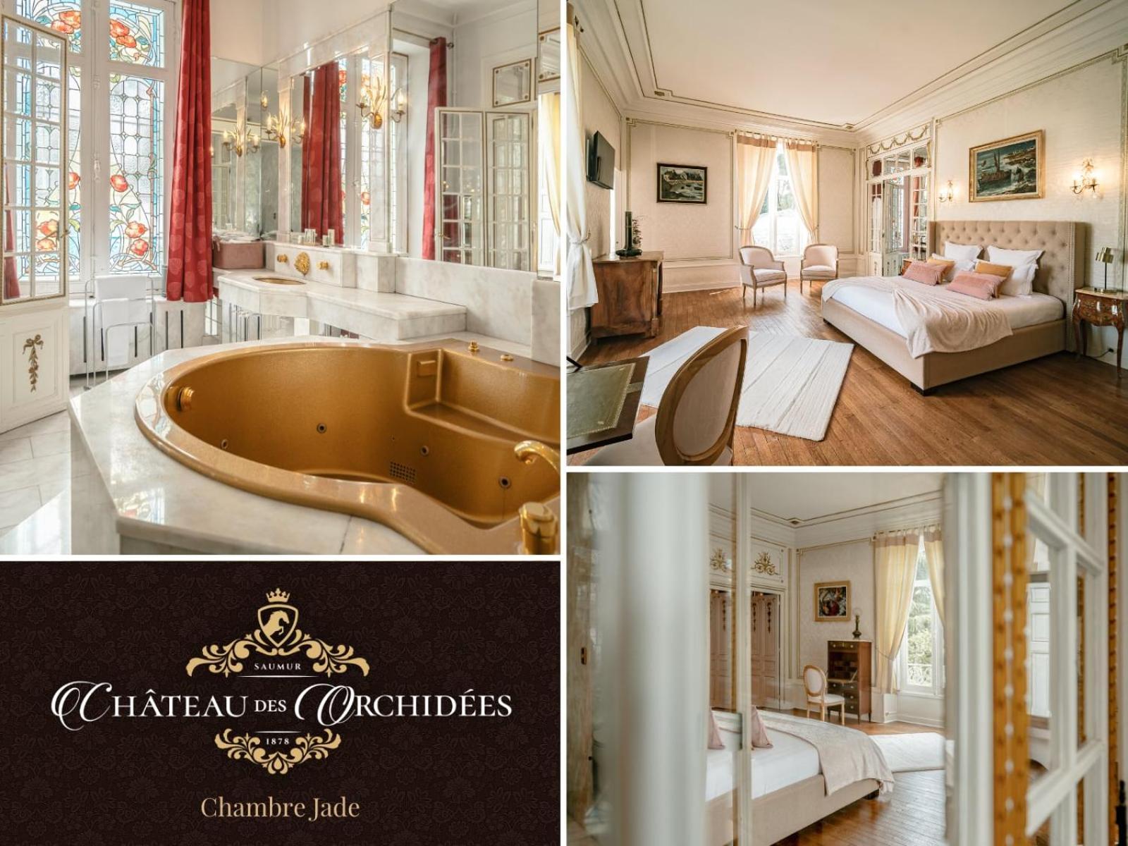 Chateau Des Orchidees En Val De Loire Saumur Luaran gambar