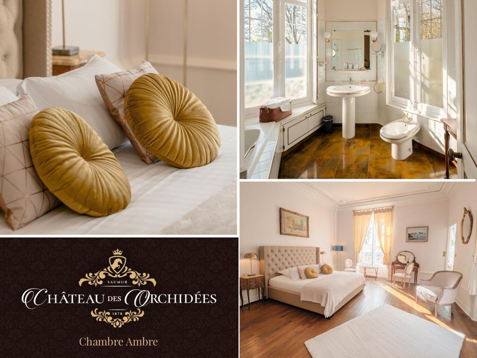 Chateau Des Orchidees En Val De Loire Saumur Luaran gambar